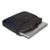 Horizontal Slipcase, Fits Devices Up to 17", Neoprene, 17.25 x 4 x 13, Black/Blue2