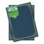 Certificate/Document Cover, 9.75' x 12.5", Navy With Gold Foil, 5/Pack1