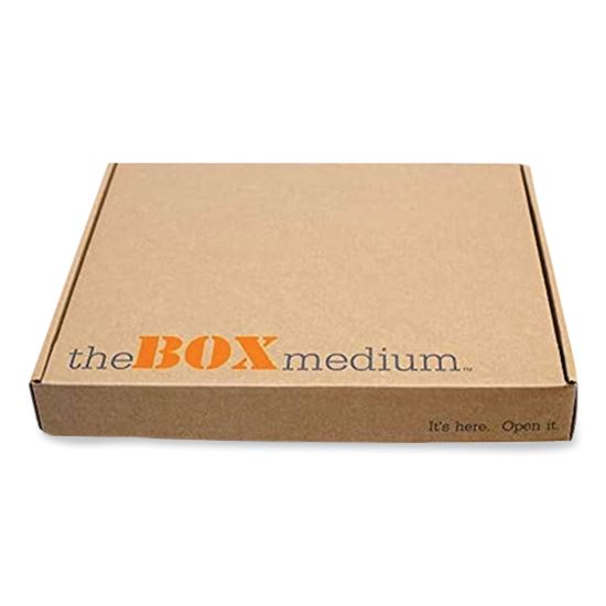 Tablet Shipping Box, One-Piece Foldover (OPF), Medium, 11.75" x 14.25” x 2”, Brown Kraft1