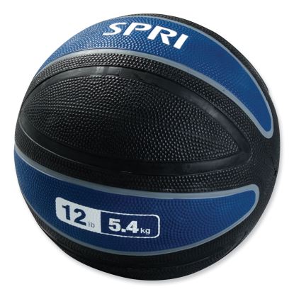 Xerball Medicine Ball, 12 lbs, Navy/Black1