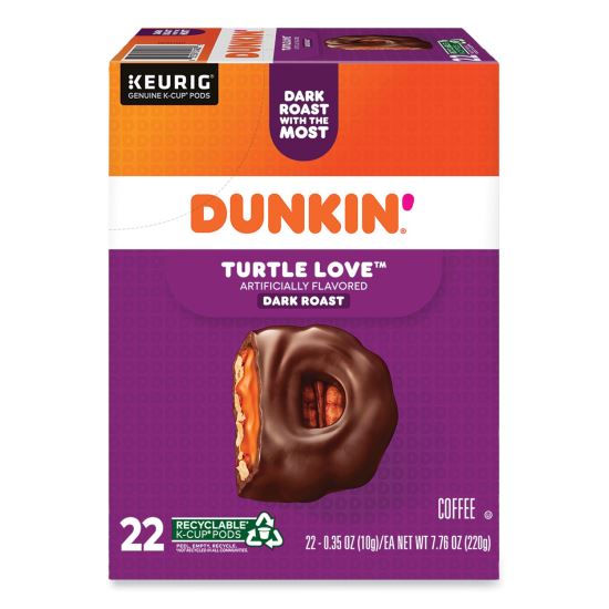 K-Cup Pods, Turtle Love Coffee, 22/Box1