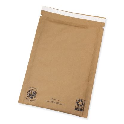 Curby Mailer Self-Sealing Recyclable Mailer, Paper Padding, Self-Adhesive, #5, 11.38 x 15.5, 30/Carton1