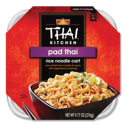 Thai Kitchen Pad Thai Rice Noodle Cart, 9.77 oz Individually Wrapped, 6/Carton1