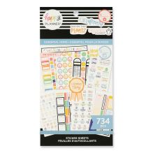 Essentials Home Classic Stickers, Productivity Theme, 734 Stickers1