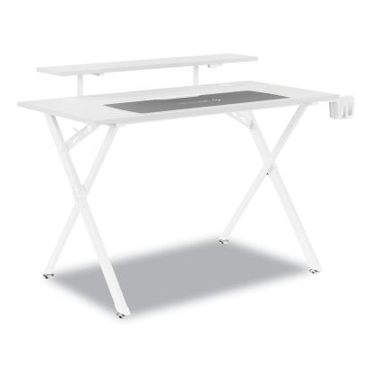 Vizon 47" Gaming Desk, 47.2" x 26.6" x 35", White Colorway1