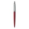 Jotter Ballpoint Pen, Retractable, Medium 0.7 mm, Blue Ink, Kensington Red/Chrome Barrel2