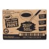 Spill Proof Washable Paints, 5 Colors, 1.4 oz Cups, 5 Sets/Carton1