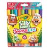 Silly Scents Smash Up Dual Ended Markers, Broad Tip, Assorted, 10/Pack1