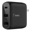 Connect 46.5W Multi-Port Power Hub for USB-C Laptop or Nintendo Switch, 3 Ports, Black1