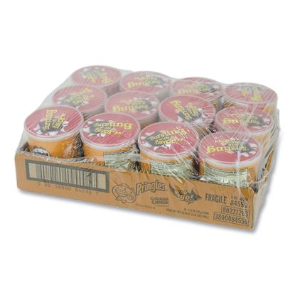 Grab & Go Cheddar Cheese Crisps, 1.4 oz Can, 12 Carton1