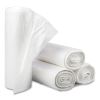 Draw-Tuff Institutional Draw-Tape Can Liners, 12 gal, 0.7 mil, 28" x 24", White, 300/Carton2