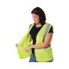 PIP ANSI Class 2 Four Pocket Zipper Safety Vest6