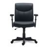 Alera Harthope Leather Task Chair, Supports Up to 275 lb, Black Seat/Back, Black Base2