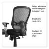 Alera Linhope Chair, Supports Up to 275 lb, Black Seat/Back, Black Base5