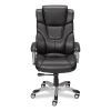 Alera Maurits Highback Chair, Supports Up to 275 lb, Black Seat/Back, Chrome Base2