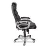 Alera Maurits Highback Chair, Supports Up to 275 lb, Black Seat/Back, Chrome Base3