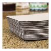 Bakery Bright White Cake Pad, Double Wall Pad, 19 x 14 x 0.31, White, Paper, 50/Carton3