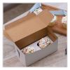 White One-Piece Non-Window Bakery Boxes, Standard, 9 x 5 x 4, White, Paper, 250/Bundle2