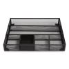 Mesh Drawer Organizer, Six Compartment, 15.43 x 12.2 x 2.68, Black4