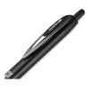 207 Plus+ Gel Pen, Retractable, Medium 0.7 mm, Black Ink, Black Barrel, 4/Pack6