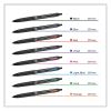 207 Plus+ Gel Pen, Retractable, Medium 0.7 mm, Inspirational Ink-Color Assortment, Black Barrel, 6/Pack8