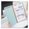 Six-Section Classification Folders, Heavy-Duty Pressboard Cover, 2 Dividers, 6 Fasteners, Legal Size, Light Blue, 20/Box3