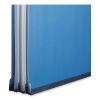 Six-Section Pressboard Classification Folders, 2.5" Expansion, 2 Dividers, 6 Fasteners, Letter Size, Blue, 10/Box3