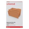 Reinforced Top Tab Fastener Folders, 0.75" Expansion, 2 Fasteners, Legal Size, Brown Kraft Exterior, 50/Box2