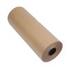 High-Volume Mediumweight Wrapping Paper Roll, 40 lb Wrapping Weight Stock, 24" x 900 ft, Brown3