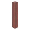 Alera Valencia Series Narrow Profile Bookcase, Six-Shelf, 11.81w x 11.81d x 71.73h, Medium Cherry2