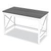 Farmhouse Writing Desk, 47.24" x 23.62" x 29.53", Gray3