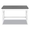 Farmhouse Writing Desk, 47.24" x 23.62" x 29.53", Gray4