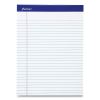 Perforated Writing Pads, Wide/Legal Rule, 50 White 8.5 x 11.75 Sheets, Dozen1