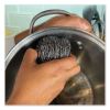 Stainless Steel Scrubber, 3.93 x 1.96, Silver, 72/Carton4