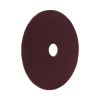 Deep Scrub Pads, 20" Diameter, Maroon, 10/Carton2