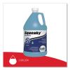 Squeaky Concentrate Floor Cleaner, Characteristic Scent, 1 gal Bottle, 4/Carton6