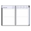 Passages Non-Dated Perpetual Daily Planner, 8.5 x 5.5, Black Cover, 60-Month (Jan to Dec): 2021 to 20252