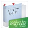 Speedy XtraLife Non-Stick Locking Slant-D Ring Binder, 3 Rings, 1" Capacity, 11 x 17, White2