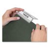 100% Recycled Hanging File Folders with ProTab Kit, Letter Size, 1/3-Cut, Standard Green2