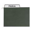 100% Recycled Hanging File Folders with ProTab Kit, Letter Size, 1/3-Cut, Standard Green5