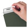 100% Recycled Hanging File Folders with ProTab Kit, Letter Size, 1/3-Cut, Standard Green7