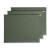 100% Recycled Hanging File Folders with ProTab Kit, Letter Size, 1/3-Cut, Standard Green9