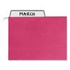 Colored Hanging File Folders with ProTab Kit, Letter Size, 1/3-Cut, Red6