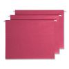 Colored Hanging File Folders with ProTab Kit, Letter Size, 1/3-Cut, Red8