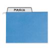 Colored Hanging File Folders with ProTab Kit, Letter Size, 1/3-Cut, Blue4