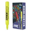 StrideBrite Tank Highlighter, Fluorescent Yellow Ink, Chisel Tip, Yellow Barrel, 12/Box2