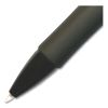 StrideRio Gel Pen, Retractable, Medium 0.7 mm, Black Ink, Translucent Black Barrel, 12/Box4