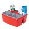 Large Caddy with Sorting Cups, Red, 2/Carton5