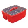 Large Caddy with Sorting Cups, Red, 2/Carton7