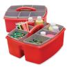 Large Caddy with Sorting Cups, Red, 2/Carton8